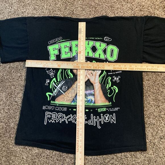 Feid Ferxxo Vintage Washed Shirt Hiphop RnB Rapper Singer Mens Size Medium - Picture 6 of 8